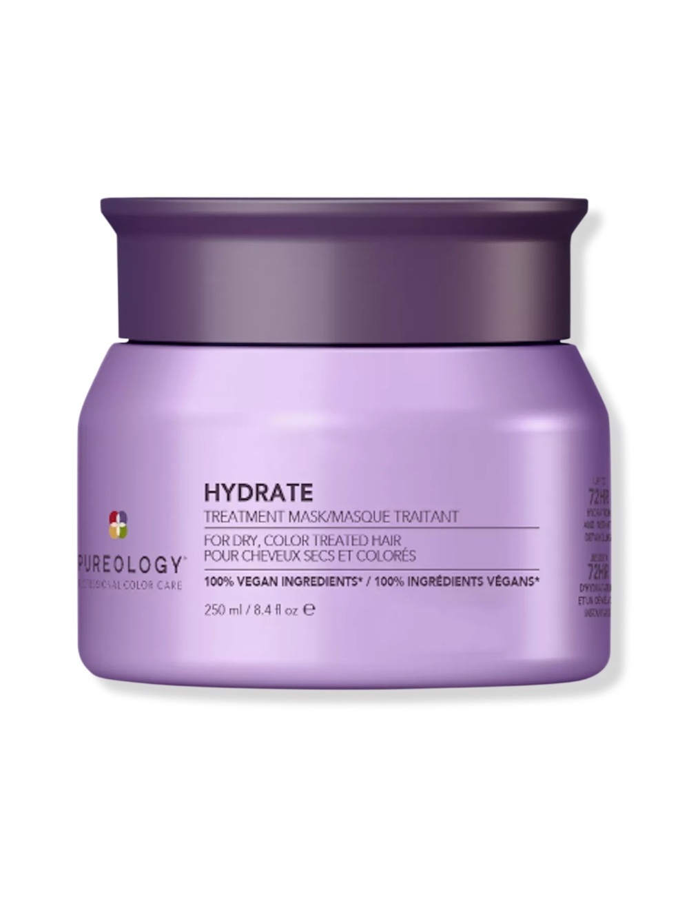 Pureology Hydrate Treatment Mask - for dry color treated hair 8.4 oz New